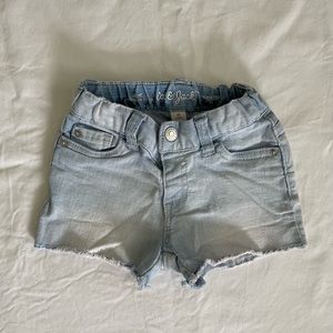 Cat & Jack Toddler Girls Jean Shorts Light Wash size 2T